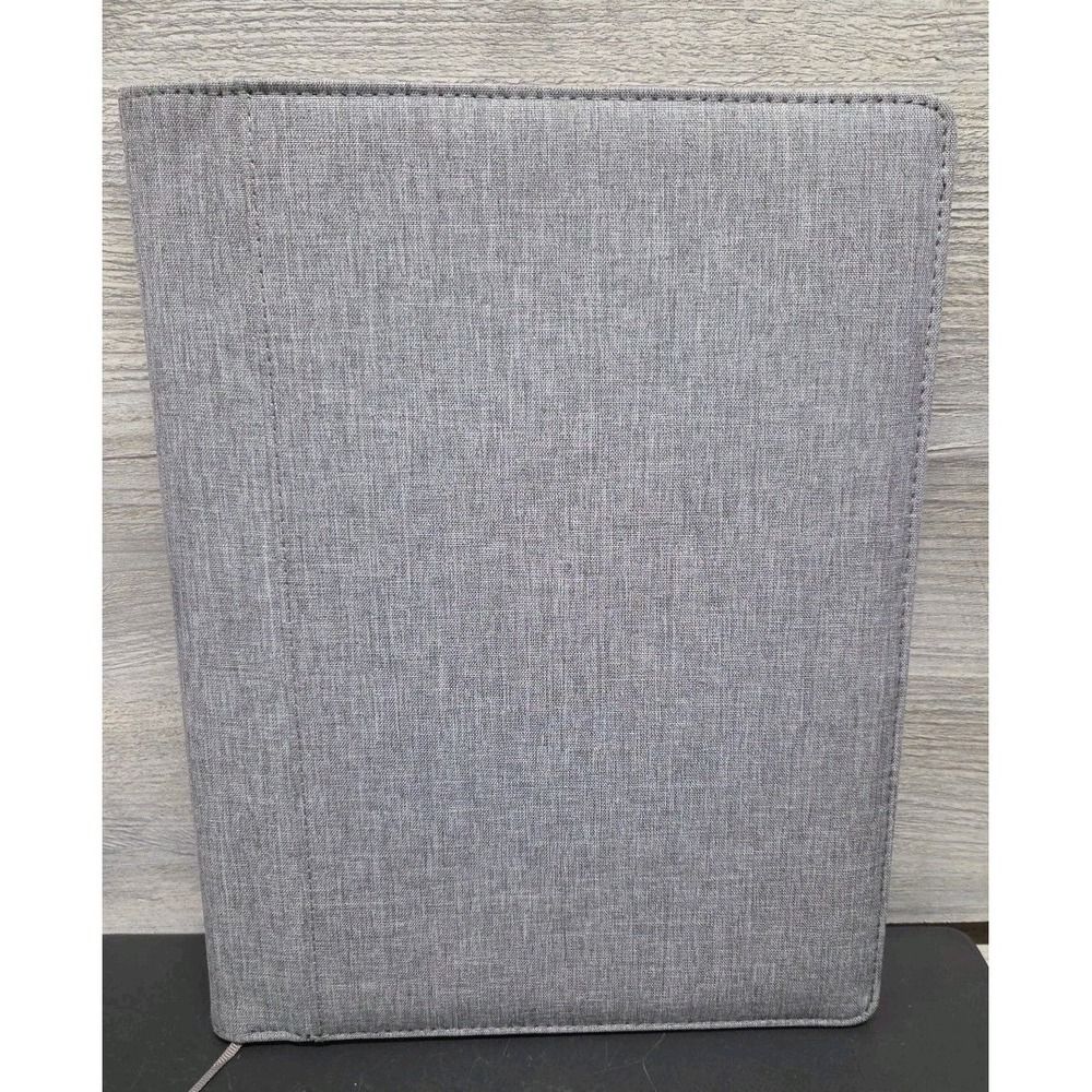 Folio Cover with Rocketbook Core.  Gray Shape With No Wear. B4